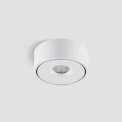 LED-loftlampe Rotari, hvid, op og ned, aluminium^Arcchio Best