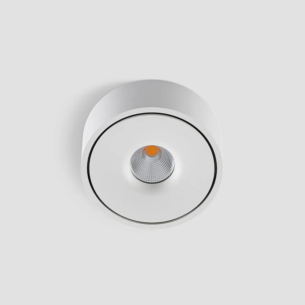 LED-loftlampe Rotari, hvid, op og ned, aluminium^Arcchio Best