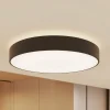 Arcchio Loftlamper|Loftlamper>LED-loftlampe Vanida, sort, Ø 60 cm, op/ned