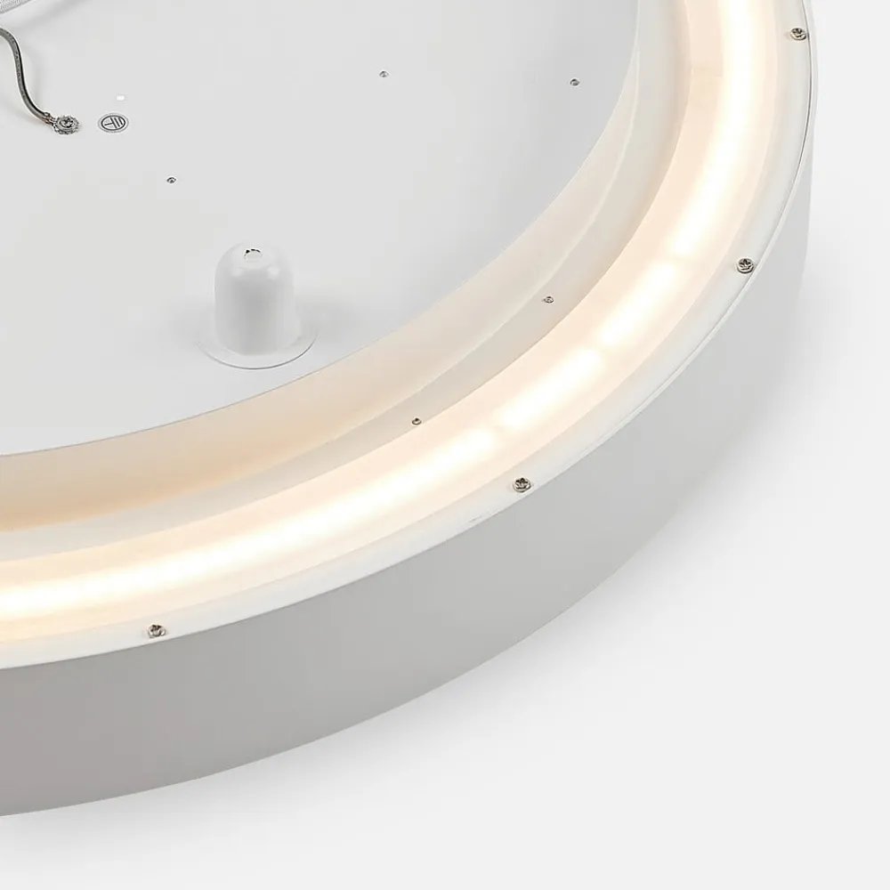 Arcchio Loftlamper>LED-loftlampe Vanida, hvid, Ø 60 cm, op/ned