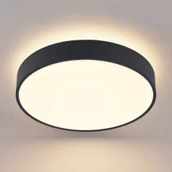 LED-loftlampe Vanida, sort, Ø 40 cm, op/ned^Arcchio Sale