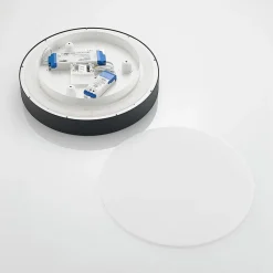 LED-loftlampe Vanida, sort, Ø 40 cm, op/ned^Arcchio Sale