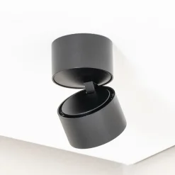 LED-loftspot Rotari, 620lm, 1 lyskilde, sort^Arcchio Discount