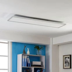 LED-panel Arthur, 120 x 30 cm, sølv, 4000 K^Arcchio Hot