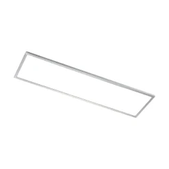 LED-panel Arthur, 120 x 30 cm, sølv, 4000 K^Arcchio Hot