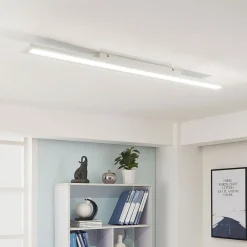 LED-panel Arya, 120 cm, hvid, dæmpbar, aluminium^Arcchio Hot