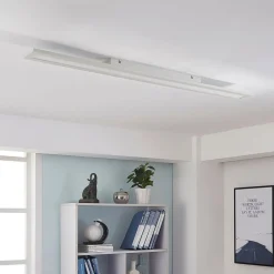 LED-panel Arya, 120 cm, hvid, dæmpbar, aluminium^Arcchio Hot