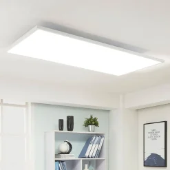 Arcchio LED-panel Arya, dæmpbart, 119 cm x 59 cm, metal