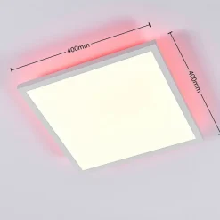 Arcchio LED-panel Brenda, 40 x 40 cm, CCT, fjernbetjening