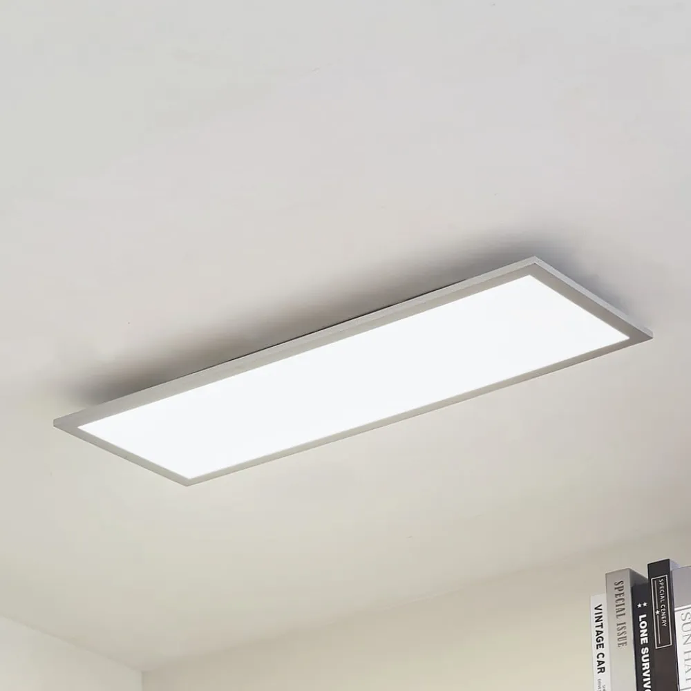 LED-panel Lyndra, 80 cm, sølv, aluminium, dæmpbar, CCT^Arcchio Sale