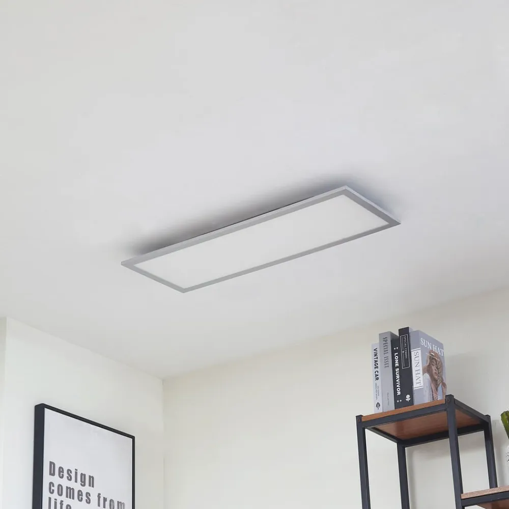 LED-panel Lyndra, 80 cm, sølv, aluminium, dæmpbar, CCT^Arcchio Sale