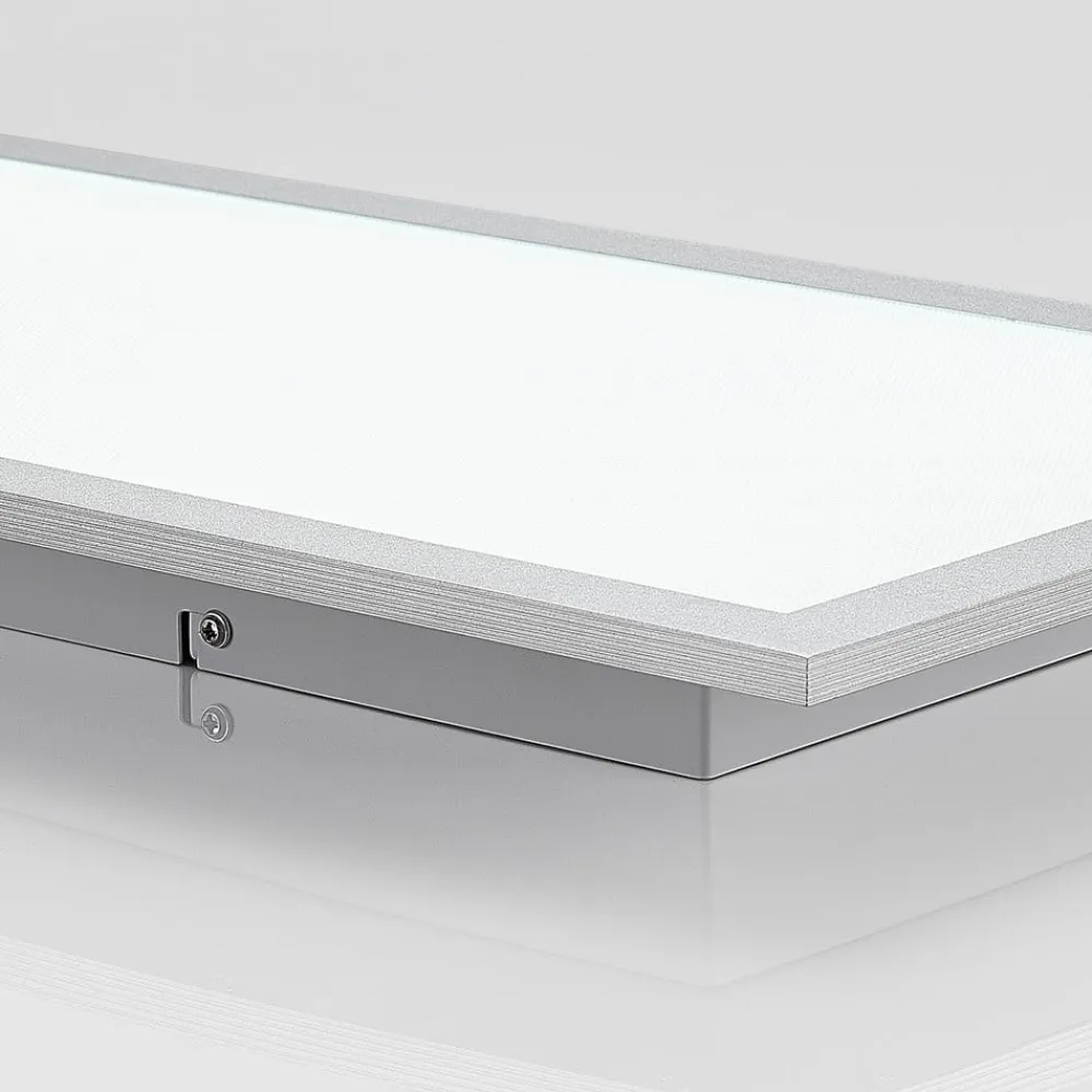 LED-panel Lyndra, 80 cm, sølv, aluminium, dæmpbar, CCT^Arcchio Sale