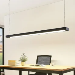 LED-pendellampe Cuna, sort, 162 cm, metal^Arcchio Sale