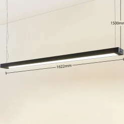 LED-pendellampe Cuna, sort, 162 cm, metal^Arcchio Sale