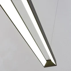 LED-pendellampe Cuna, sort, 162 cm, metal^Arcchio Sale