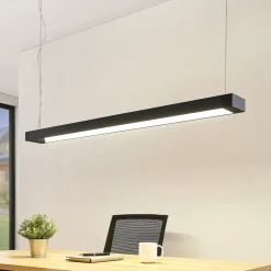 Arcchio Arbejdsrum/Kontor|Pendellamper>LED-pendellampe Cuna, sort, 122 cm, metal