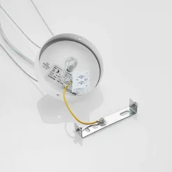 Arcchio LED-pendellampe Vanida, hvid, Ø 60 cm, op/ned