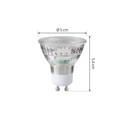 Arcchio LED-pære GU10 PAR16 2,5W klar 2.700 K 450 lm