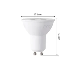 Arcchio LED-pære, GU10 2W, hvid, 4000K, 360 lm