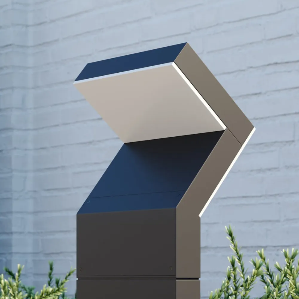 LED-sokkellampe Havin, antracit, metal, 60 cm^Arcchio Sale