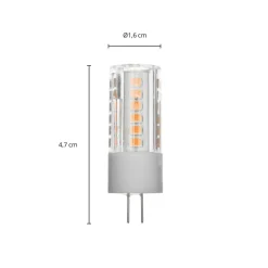 LED-stiftsokkelpære G4 3,4W 2.700K 4stk^Arcchio Online