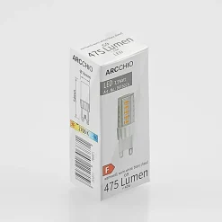 Arcchio LED-stiftsokkelpære, G9, 4,5 W, klar, 2.700 K