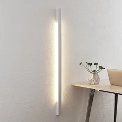 Arcchio Væglamper|Væglamper>LED-væglampe Ivano, 130 cm, hvid, aluminium