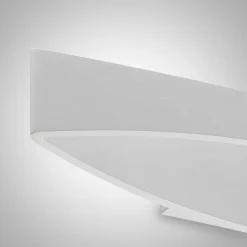 Arcchio LED-væglampe Jelle, 44 cm, hvid, metal, op/ned