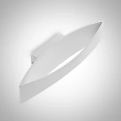 Arcchio LED-væglampe Jelle, 44 cm, hvid, metal, op/ned