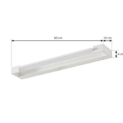 LED-væglampe Jora, 60 cm, hvid, drejelig, IP44^Arcchio Best