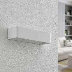 LED-væglampe Karam, 37 cm, hvid, metal, op/ned^Arcchio Clearance