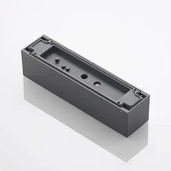 Arcchio LED-væglampe Lengo, 25 cm, 1 lyskilde, antracit, CCT