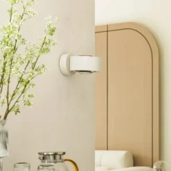 LED-væglampe Rotari, linse, op/ned, hvid, metal^Arcchio Sale