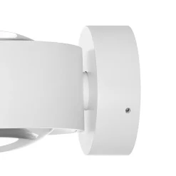 LED-væglampe Rotari, linse, op/ned, hvid, metal^Arcchio Sale