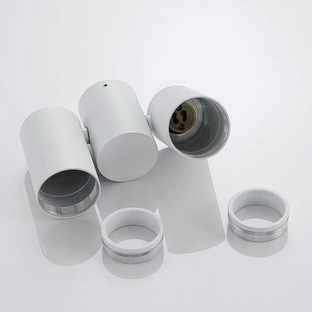 loftlampe Gesina, 2-lys, hvid, aluminium, 17,5 cm^Arcchio Outlet