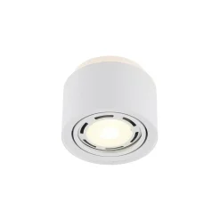 loftlampe Walisa, Ø 15 cm, hvid, metal, GU10^Arcchio Best
