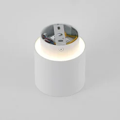 loftlampe Walisa, Ø 10 cm, hvid, metal, GU10^Arcchio Outlet