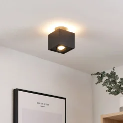 Arcchio Spotlights>loftlampe Walisa, 10 x 10 cm, sort, GU10