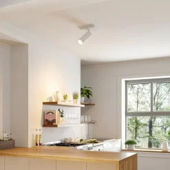 loftspot Brinja Slim, hvid, 1 lyskilde, GU10 MR11^Arcchio Discount