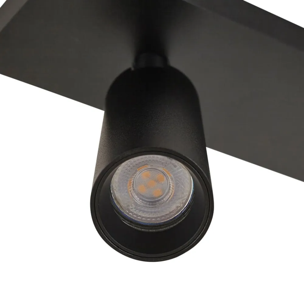 Arcchio loftspot Brinja Slim, sort, 2 lyskilder GU10 MR11
