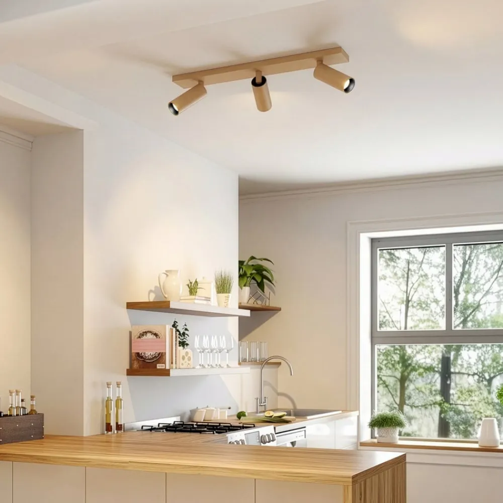 loftspot Brinja Slim, brun, 3 lyskilder, GU10 MR11^Arcchio New