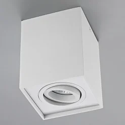 loftspot Jolina, kantet, hvid, sæt af 2, aluminium^Arcchio Best