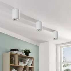 Arcchio loftspot Jolina, rund, hvid, sæt med 2, aluminium