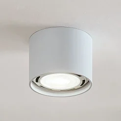 Arcchio Arbejdsrum/Kontor|Gang>loftspot Mabel, Ø 12 cm, hvid, metal, GU10