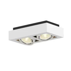 loftspot Ronka, 34 cm, 2 lyskilder, hvid, GU10^Arcchio