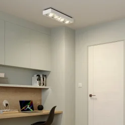 loftspot Ronka, 65 cm, 4 lyskilder, hvid, GU10^Arcchio Hot