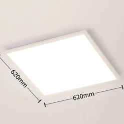 Lysander LED-panel, CCT, 62 cm, hvid^Arcchio Best