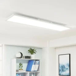 Lysander LED-panel, CCT, 119cm 55W, hvid^Arcchio Hot