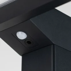 Nelus LED-gulvlampe til kontor, sort sensor^Arcchio Best