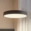 Arcchio Noabelle LED-hængelampe, sort, 80 cm